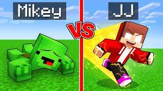 Mikey vs JJ Speedrunner Survival Battle in Minecraft (Maizen)