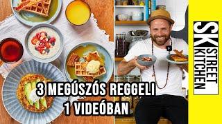 3 MEGÚSZÓS reggeli egy videóban  - szuper receptötletek a suli első napjaira!