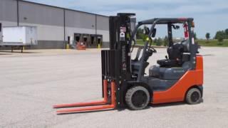 Toyota 8FGCU25 Forklift Demo