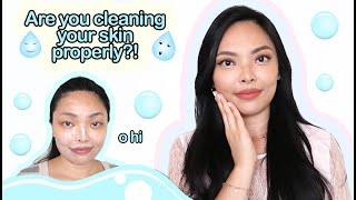 How To PROPERLY Clean Your Face | Back to Basics!