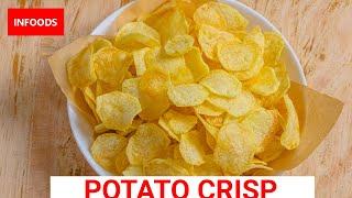 Potato Crips Recipe | How to Make Potato Crips | Potato Crisps Recipe | Infoods