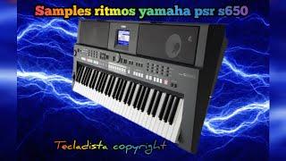 folk rock yamaha psr s650 ritmos y sonidos programados cristianos