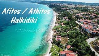 Afitos (Athitos) Kassandra Halkidiki C. Macedonia Greece Drone Άφυτος (Άθυτος) Κασσάνδρα Χαλκιδική