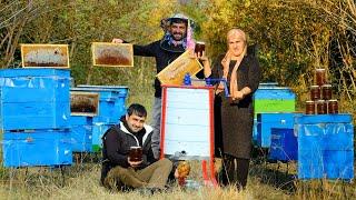 Rustic Bliss: Honey Harvest & Traditional Gutab Flatbread in a Quiet Village