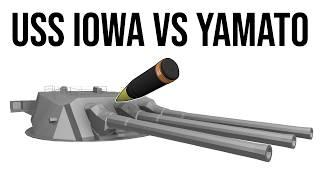 USS-Iowa VS Yamato Simulation Part 2