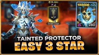 3 STAR ANY STAGE... Best Strategies! Tainted Protector Faction Wars Guide Raid: Shadow Legends