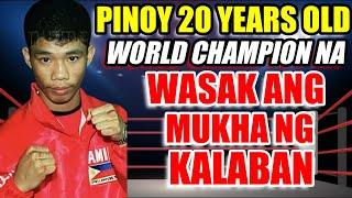 GRABE! PINOY 20 ANYOS PALANG WORLD CHAMPION NA | KALABAN BASAG ANG MUKHA SA BALWARTE