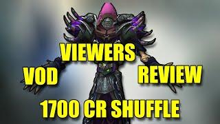 Viewer Vod Review - 1700 CR Destruction Warlock POV