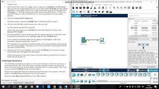 3 5 5 Packet Tracer   Investigate the TCP IP and OSI Models in Action