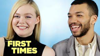 Elle Fanning And Justice Smith Tell Us About Their First Times