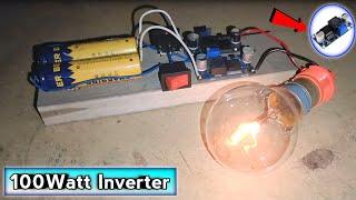 How to make 100W inverter || DC Booster से Inverter बनाए || How to make inverter at home...