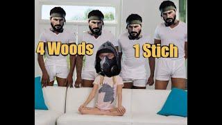 Four Woods on One Stich