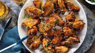 Peach Tea Brined Chicken Wings—Only 3 Ingredients!