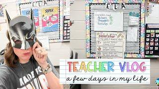 TEACHER VLOG | an "almost" week in my life, writing plans, tracking standards