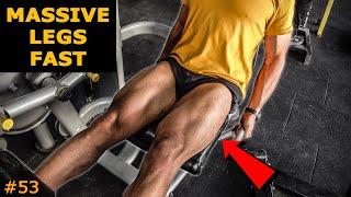 BEST LEG WORKOUT for MASS & DEFINITION! (Science-Based Order for FAST Results) 