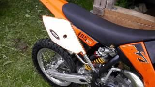 Первый запуск двигателя после переборки KTM 85 SX