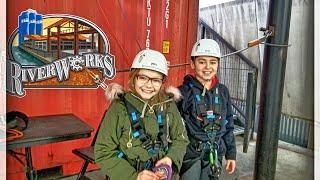 Buffalo Riverworks Ropes Course