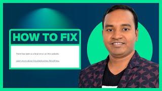 Quick Fix: There has been a Critical Error on this Website | WordPress Fix