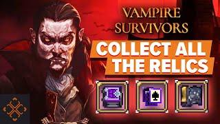 Vampire Survivors: How To Unlock All Relics And What They Do