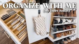 Organizing MESSY Spots In My Home | Home Organization Ideas + Testing Storage Hacks