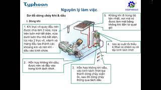 Máy nén khí trục vít - Nguyên lý hoạt động - hướng dẫn bảo trì sửa chữa máy nén khí