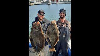 Big Halibut on Graphic Slayer Sportfishing