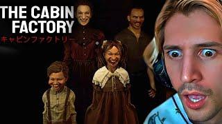 THIS GAME IS TOO SCARY! xQc Plays The Cabin Factory