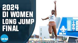 Women's long jump final - 2024 NCAA outdoor track and field championships