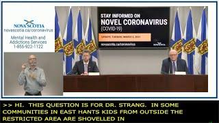 Pat Healey from The Laker News on the NS COVID-19 Update (03-02-2021)