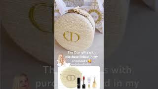 Free Dior holiday vanity case gift with purchase