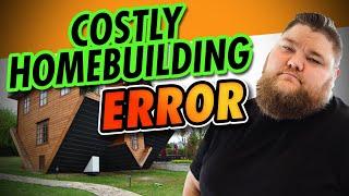 Messing This Up Could COST You on Your New Construction Home | Avoid This New Build Mistake!