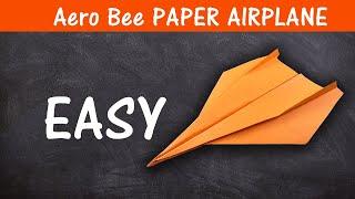 How to make An HUY COBRA PAPER AIRPLANE - ORIGAMI CRAFT DIY