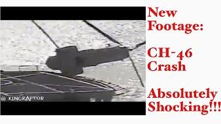 New Footage CH-46 Sea Knight Crash on USNS Pecos