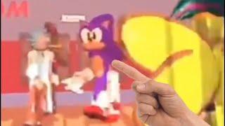 MY RR SONIC COSTUME WAS IN AN OFFICIAL REC ROOM AD
