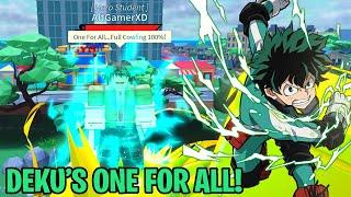 WHY DEKU'S ONE FOR ALL EXCELS IN EVERYTHING! | Boku No Roblox