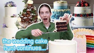 the ultimate wedding cake hunt continues