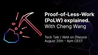 Recording of the AMA with Cheng Wang, held on the Alephium Discord on August 25th, 2022