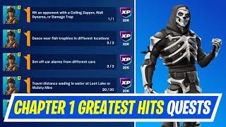 Fortnite Complete Chapter 1 Greatest Hits Quests - How to Complete Fortnite OG Season 1 Quests