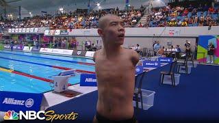 Guo Jincheng obliterates 50m world record, breaking :30 in S5 free at Para Swim Worlds | NBC Sports