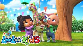 Break The Piñata - KIDS Songs Fun Mix - LooLoo Kids Preschool Nursery Rhymes