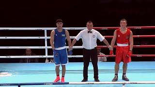 Finals  (M80KG)  ZASENOK MYKYTA (UKR) vs  BOYMATOV RAKHMATULLO (UZB) | IBA YWBChs 2022