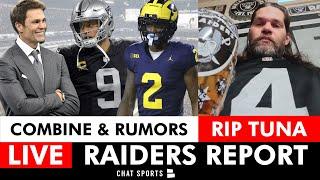 Raiders LIVE: Matthew Stafford Trade Rumors, NFL Combine News & Meetings For Las Vegas | RIP Tuna