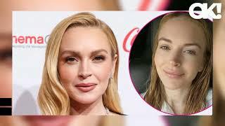Au Naturel! Lindsay Lohan Goes Makeup-Free in Stunning Selfie After Denying Face Lift Rumors
