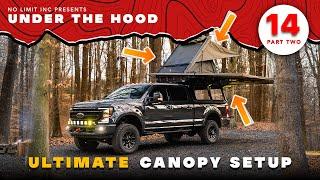 The TOUGHEST Ford Tremor Canopy Setup for Overlanding | No Limit BMORE (4K UHD)