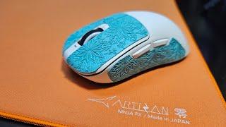 Artisan Zero daidai orange mousepad Review