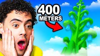 Growing A GIANT BEANSTALK in Grow A Garden!