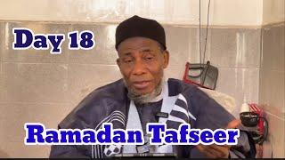 Ramadan Tafseer 018 [ English ] ~ Sheikh Muhammad Bin Uthman Kano Hafizahullah