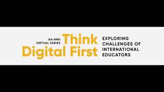 Welcome to Think Digital First: Virtual Series