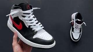 How To Put Laces On Nike  Air Jordan