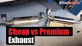 Cheap vs Premium Exhaust Systems | AnthonyJ350